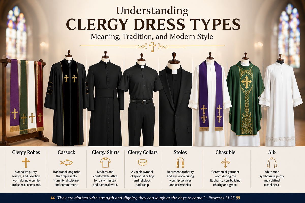 Understanding Clergy Dress Types: Meaning, Tradition, and Modern Style